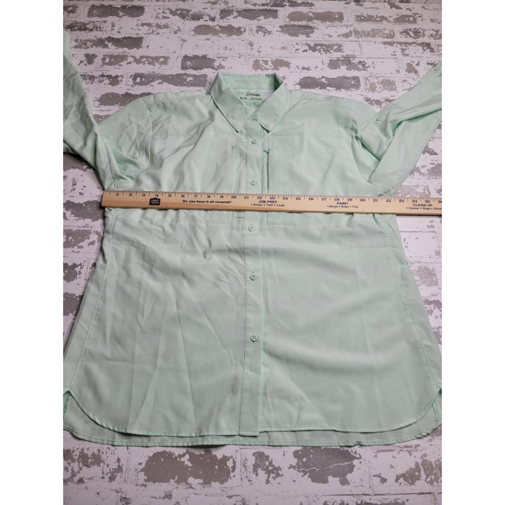 World Wide Sportsman Fishing Shirt Men's‎ XL Green Vented - Picture 3 of 6